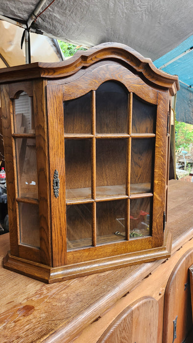 OAK WALL CABINET