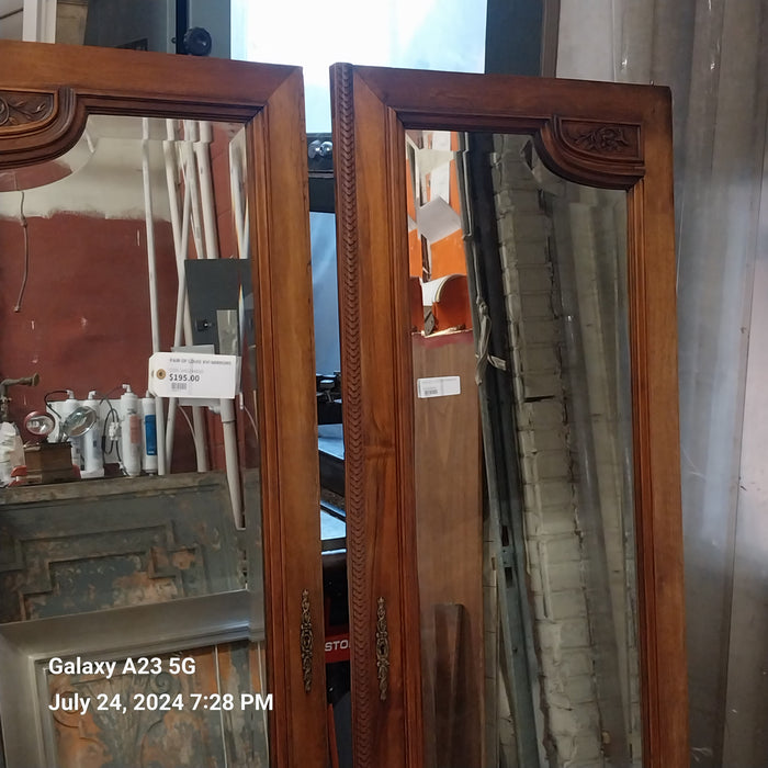 PAIR OF LOUIS XVI MIRRORS