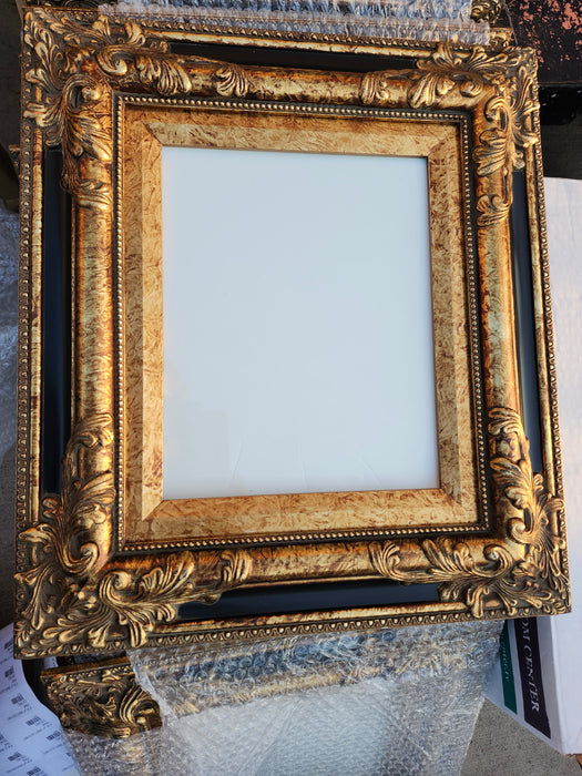 8" BY  10" ORNATE GOLD FANCY FRAME