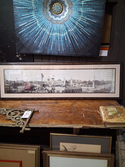 PANORAMIC PHOTO OF TEXAS STATE FAIR IN 1908