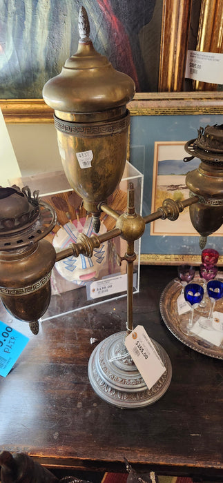 LARGE ORNATE STUDENT LAMP