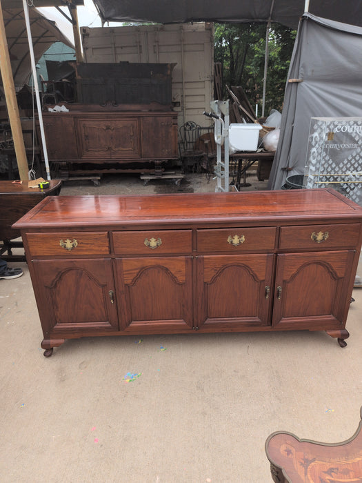 4 DOOR MAHOGANY SIDEBOARD