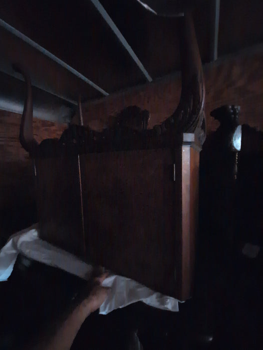 QUEEN ANNE BAR CABINET - AS FOUND