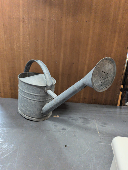 GALVANIZED WATERING CAN AS FOUND