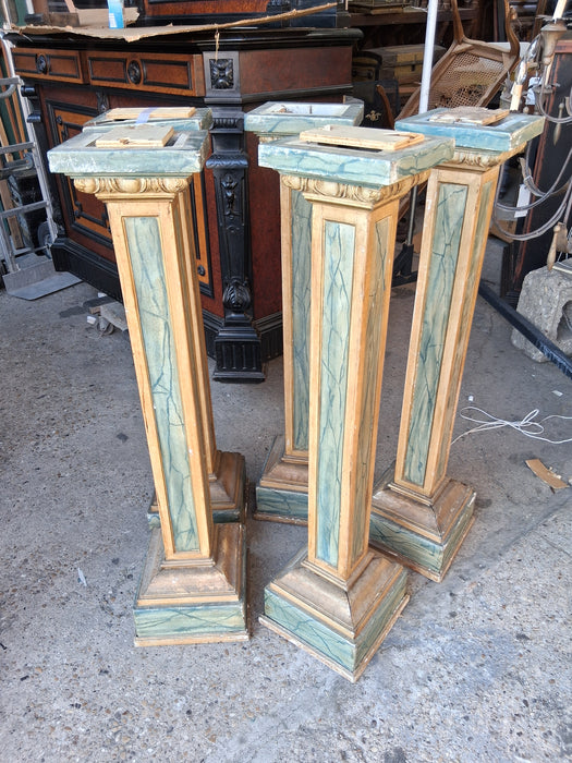 GILT FRAMED OIL PAINTING OF CHICKENS ALONG THE RIVER BANK AN A MAN IN A BOAT