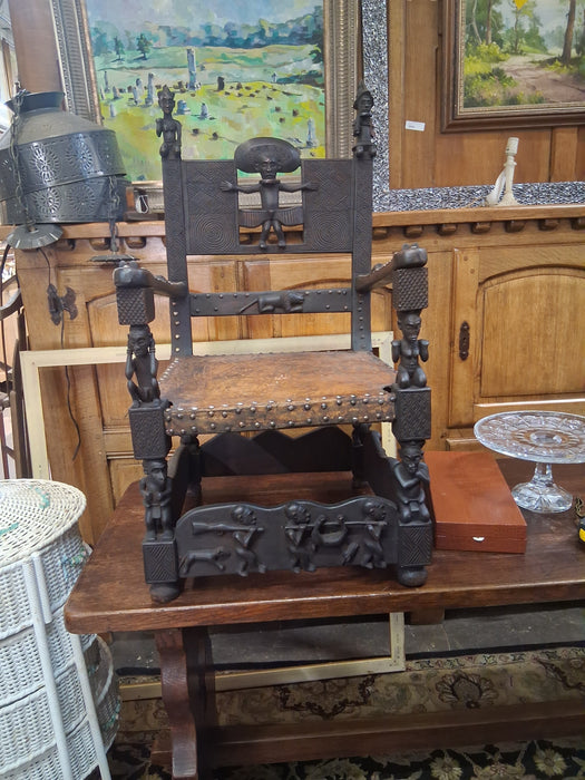AFRICAN CHAIR AS FOUND