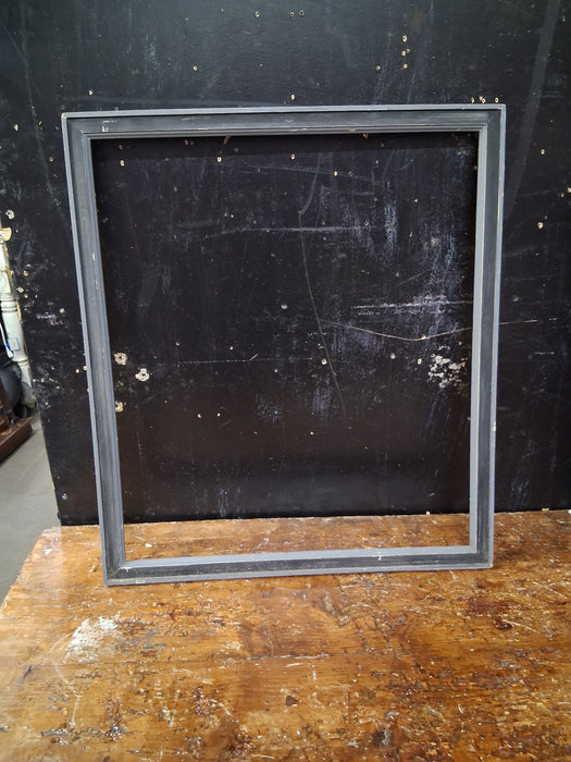 MEDIUM THIN BLACK AND SILVER FRAME 1 OF 2