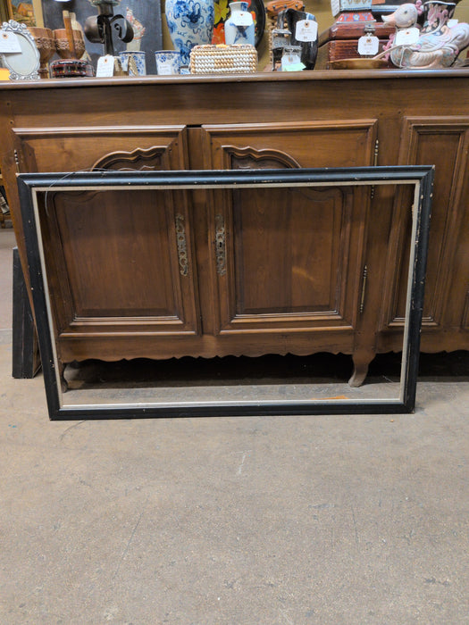 THIN BLACK FRAME AS FOUND