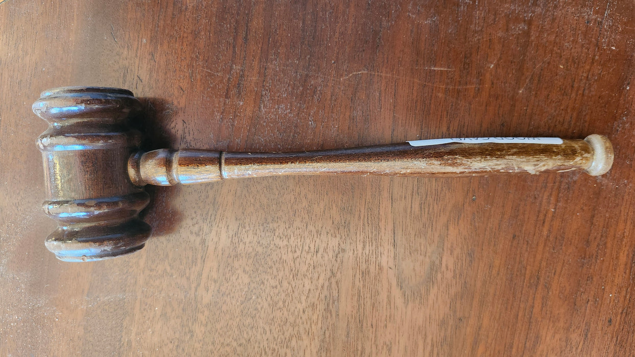 WOOD GAVEL