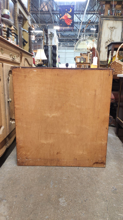 SMALL OPEN OAK BOOK SHELF