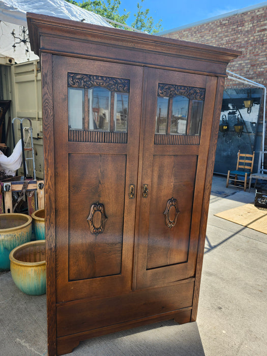 ARTS AND CRAFTS TWO DOOR ARMOIRE