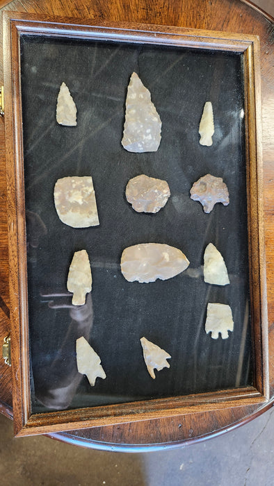 16,000 YEAR OLD NATIVE CENTRAL TEXAS ARROW HEAD AND TOOLS COLLECTION - FOUND BY THE COLLECTOR