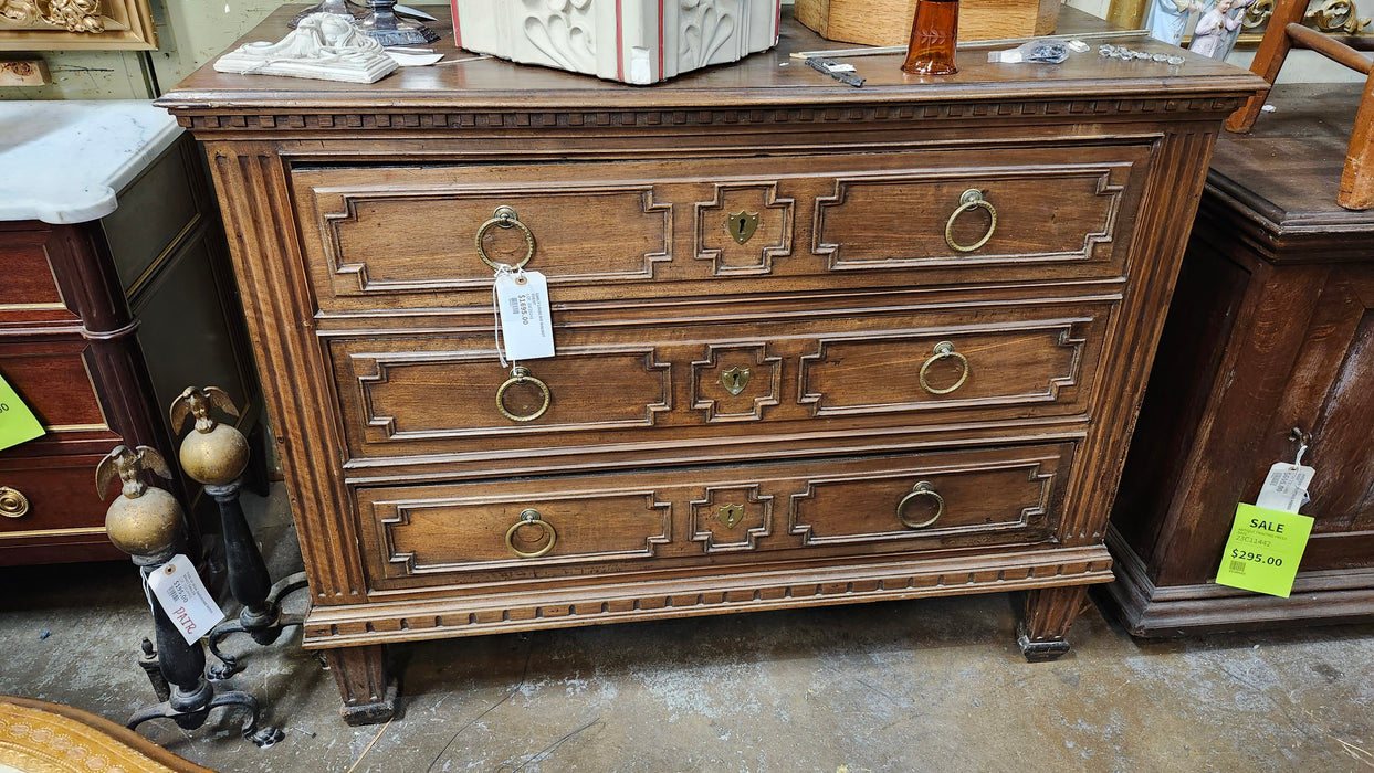 EARLY LOUIS XVI WALNUT  CHEST