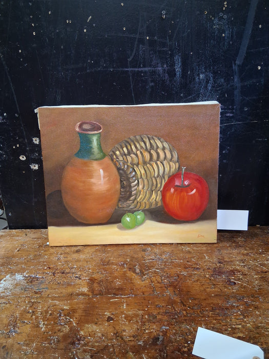 UNFRAMED SOUTHWEST POTTERY PAINTING