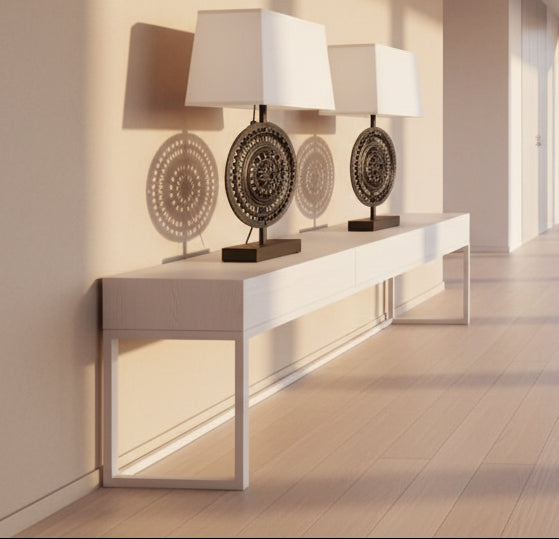 PAIR OF CAST IRON ANTIQUE GRILL LAMPS