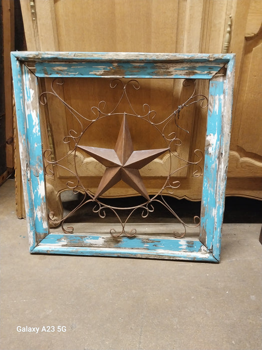 WOOD FRAMED METAL STAR