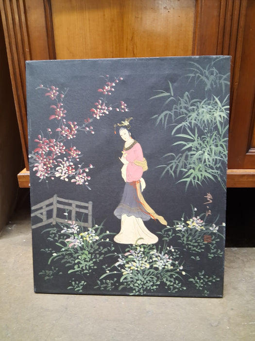 OIL PAINTING OF CHINESE WOMAN