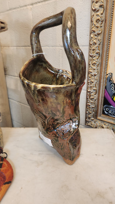 FREEFORM POTTERY VASE