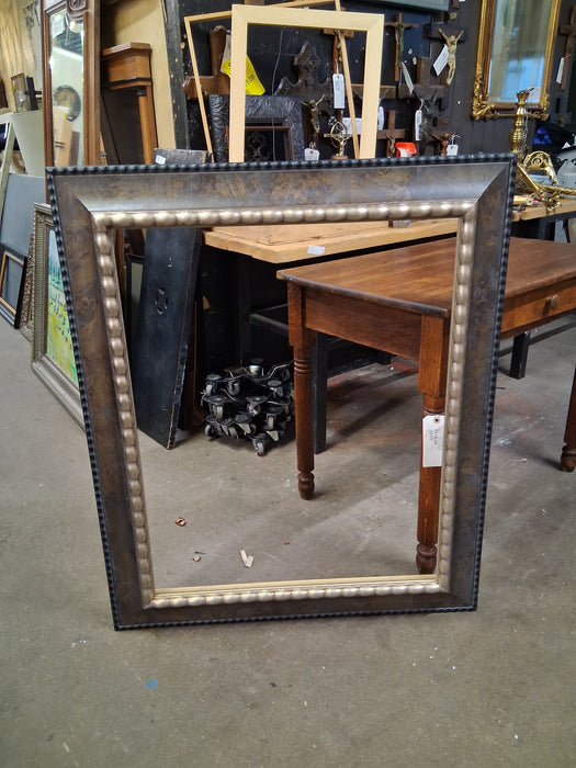 BROWN WITH GOLD BEAD FRAME