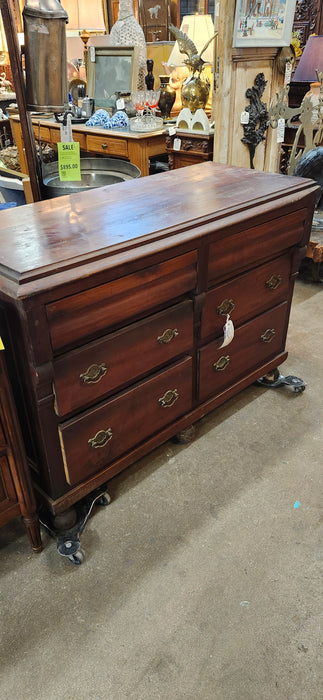 MAHOGANY 6 DRAWER CHEST