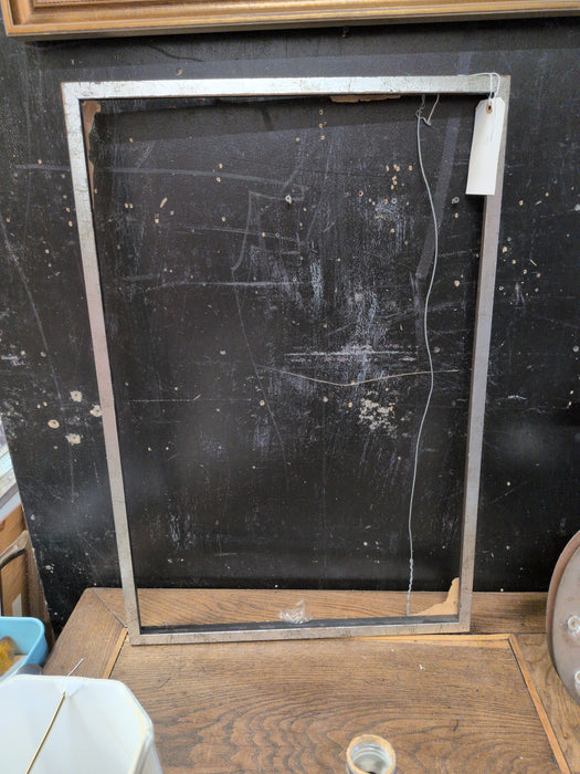 SIMPLE SILVER WOOD FRAME