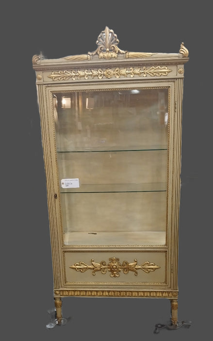 LOUIS XVI PAINTED VITRINE