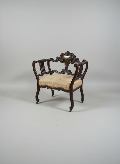 HAND PAINTED AMERICAN CHAIR