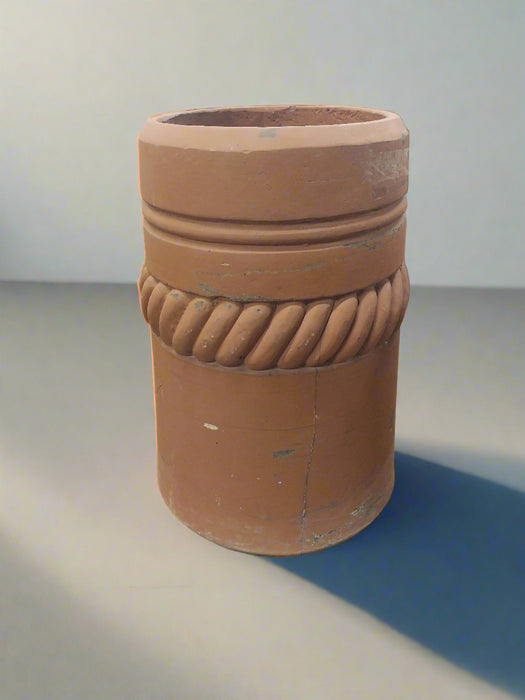 PLAIN TERRA COTTA CHIMNEY POT AS FOUND