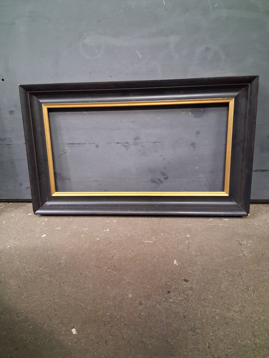 BLACK FRAME WITH GILT FILET