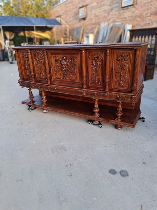 ITALIAN LION MASK SIDEBOARD