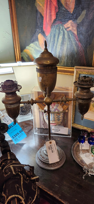 LARGE ORNATE STUDENT LAMP