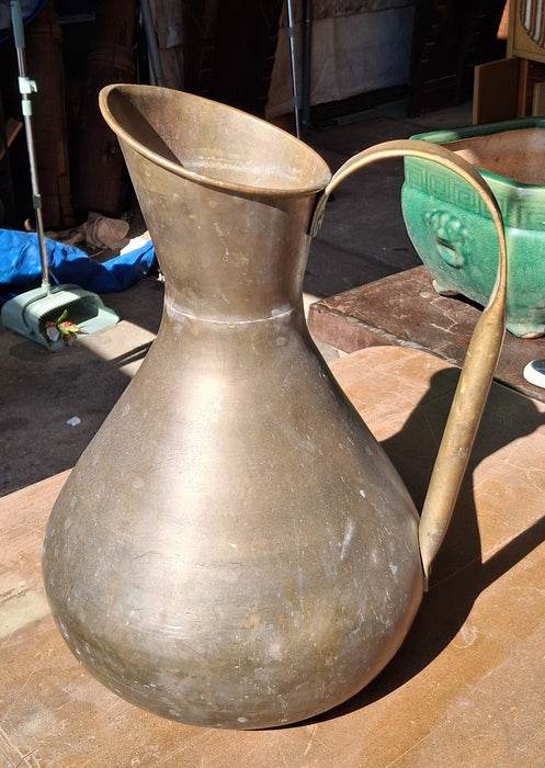 LARGE BRASS PITCHER