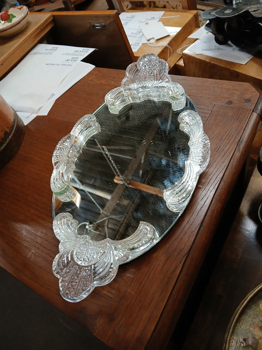 VENETIAN GLASS STYLE DRESSER MIRROR TRAY