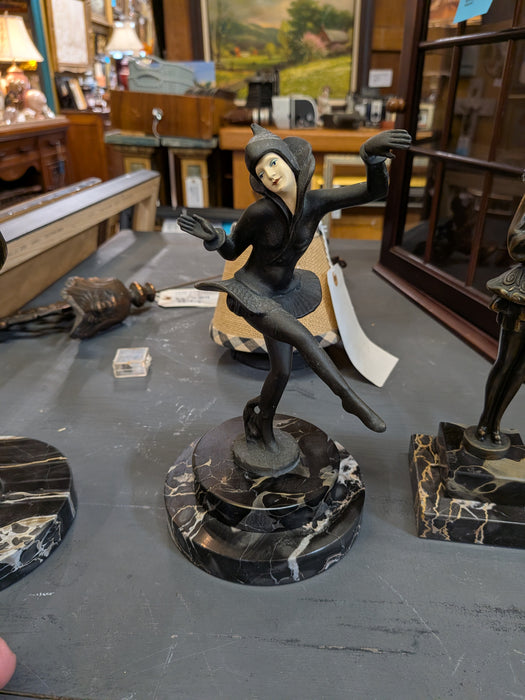 ART DECO BRONZE DANCING FIGURE