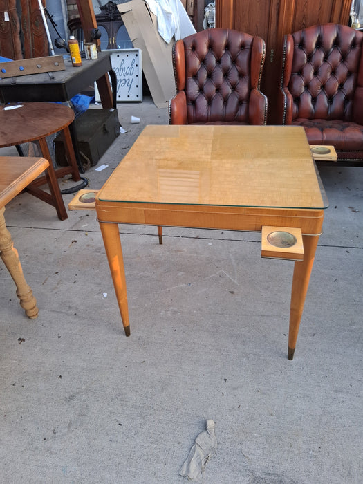 MID CENTURY MODERN GAME TABLE