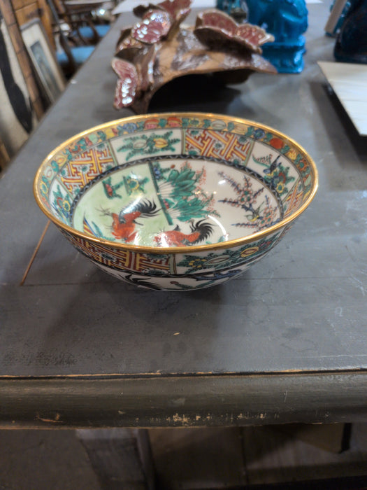 GREEN ASIAN BOWL MADE IN HONG KONG