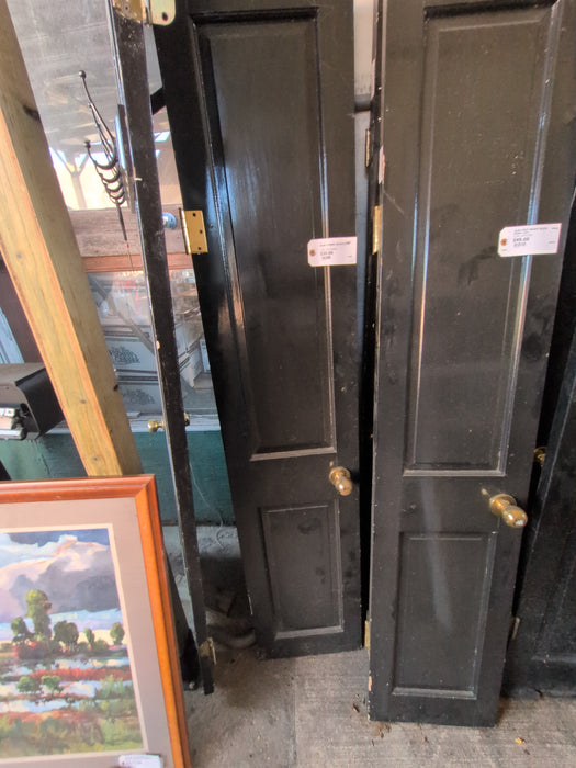 SLIM 2 PANEL  BLACK DOOR