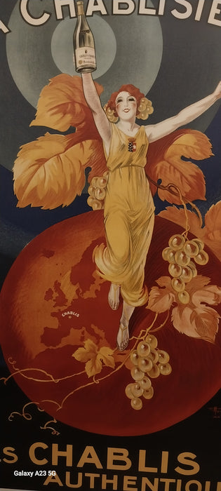 LA CHABLISIENNE WINE POSTER