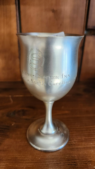 STERLING SHERATION FOOTED CHALICE