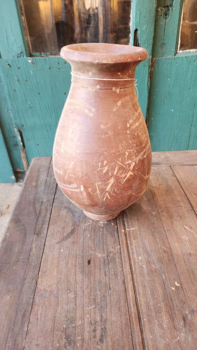 SMALL TERRA COTTA SHAPED VASE