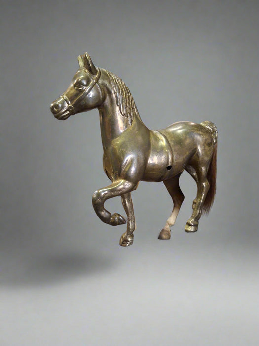 BRASS HORSE FOR WAGON