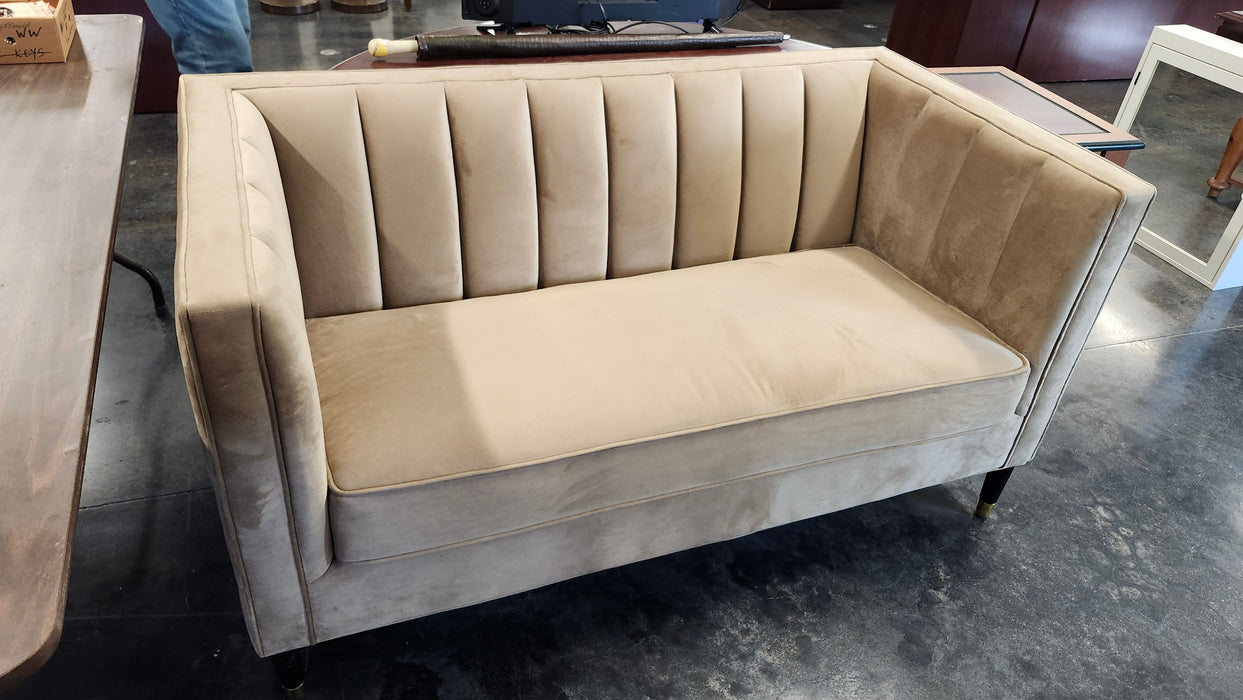 SUEDE LOVE SEAT