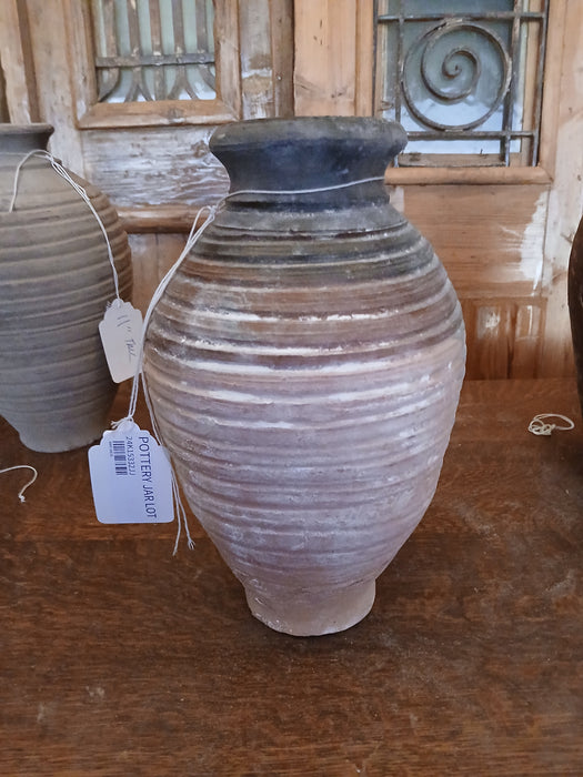 MULTICOLOR TERRA COTTA VASE