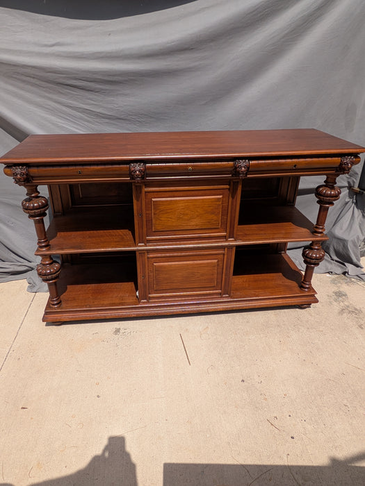 HENRY II WALNUT TIERED SERVER
