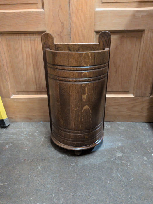 DEMI LUNE OAK UMBRELLA STAND