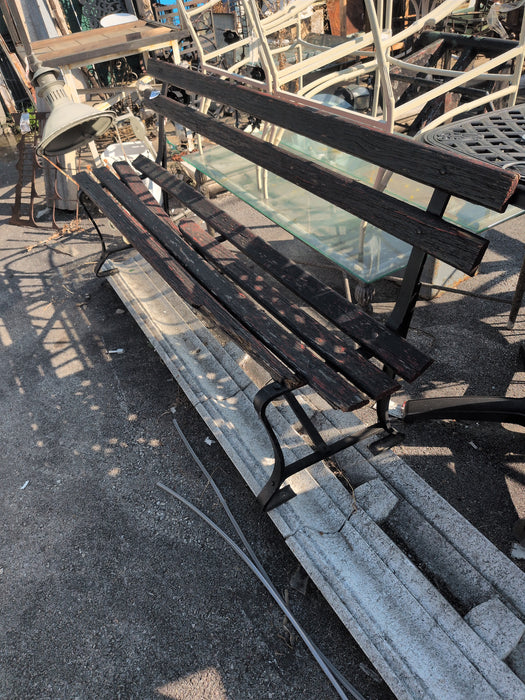 IRON PARK BENCH - AS FOUND
