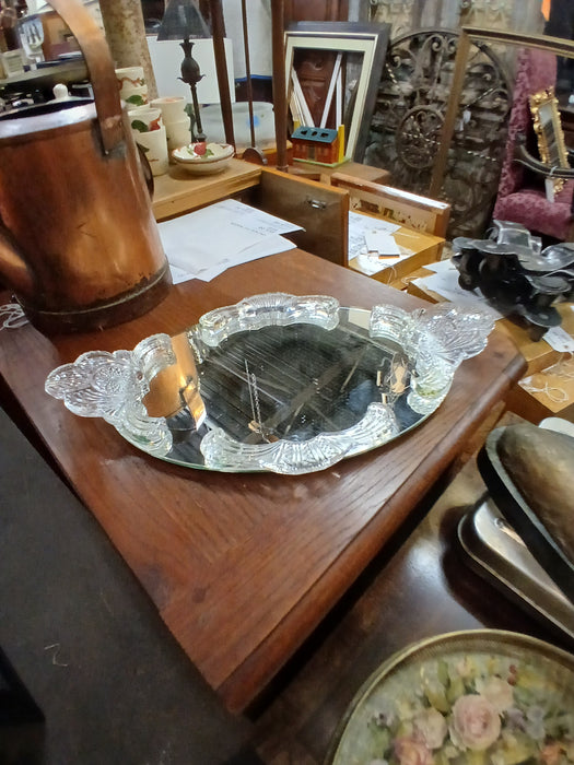 VENETIAN GLASS STYLE DRESSER MIRROR TRAY