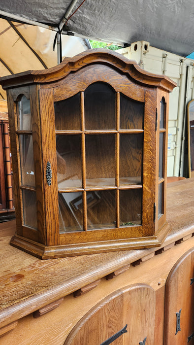 OAK WALL CABINET