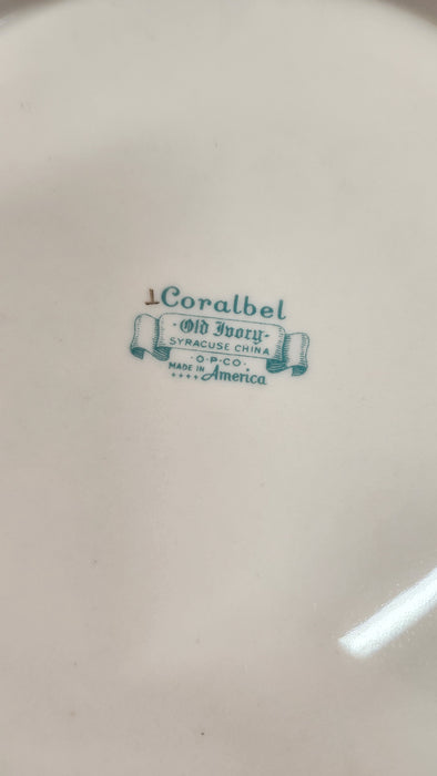 SYRACUSE CHINA OLD IVORY DINNER PLATE