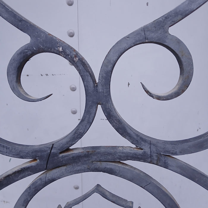 ARCHED WROUGHT IRON PANEL
